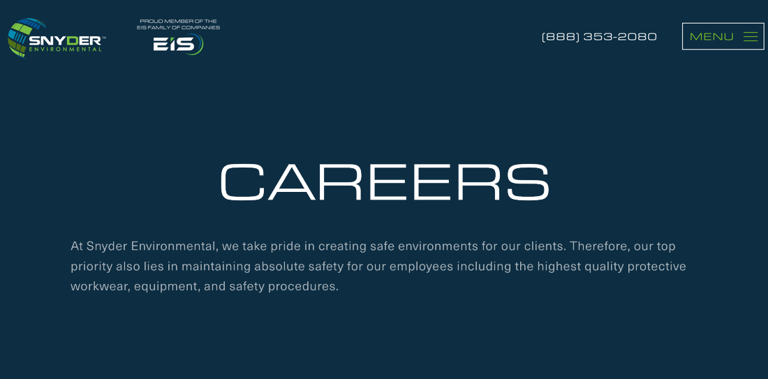 Job Listings Snyder Environmental Jobs